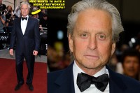 LONDON: Michael Douglas Was On A Sugar Baby Prowl Through The  GQ Men of the Year Awards