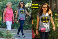 ‘Third Person’ Star Mila Kunis Visits Her Grandpa Wearing Ray-Ban Aviators
