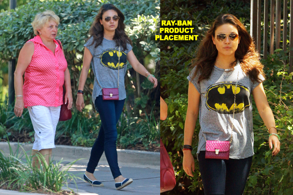 Semi-Exclusive... Mila Kunis Visits Her Grandma