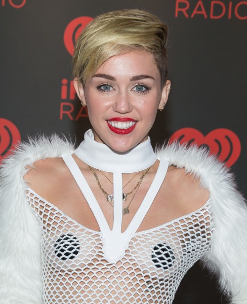 Miley Cyrus at iHeart Radio Music Festival 2013 - Day 2 -13B