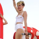 Miley Cyrus Performs at iHeartRadio Music Festival Village ADDS-19