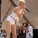 Miley Cyrus Performs at iHeartRadio Music Festival Village ADDS-21