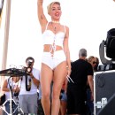 Miley Cyrus Performs at iHeartRadio Music Festival Village ADDS-24