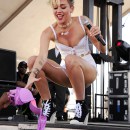 Miley Cyrus Performs at iHeartRadio Music Festival Village ADDS-28