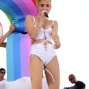 Miley Cyrus Performs at iHeartRadio Music Festival Village ADDS-2