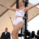 Miley Cyrus Performs at iHeartRadio Music Festival Village ADDS-9
