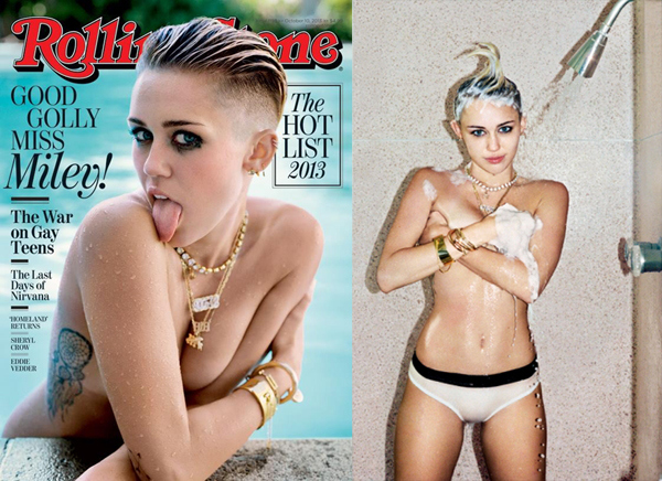 Miley Cyrus - Rolling Stone magazine October 10 2013 1