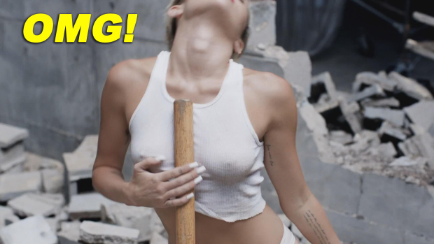 Miley Cyrus Wrecking Ball Screenshot 1