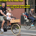 Naomi Watts & Liev Schreiber Haul Their Sons To School On Bikes