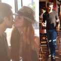 Phoebe Price & Ojani Noa Share a Kiss at State Social House