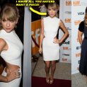 Taylor Swift Stuns at ‘One Chance’ Red Carpet Premiere, TIFF