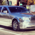 Chrome Rolls-Royce