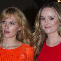 L.A.: Claudia Lee & Greer Grammer On A Double Date At The Grove