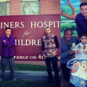King Sam Jones III & Don Benjamin at Shriners Children’s Hospital