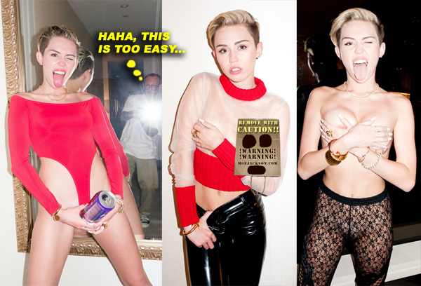 Miley Cyrus - Terry Richardson photoshoot - October 3, 2013 006-121
