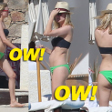 Diane Kruger Displaying Her Bikini Body In Cabo!