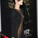 Jaimie Alexander - See-Thru Dress at 'Thor - The Dark World' Premiere in Los Angeles 2