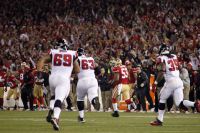 49ers get big win over Falcons; putting the Romo injury in prespective.