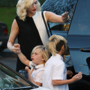 Gwen Stefani takes her kids to a Christmas Eve Church service