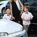 Gwen Stefani takes her kids to a Christmas Eve Church service