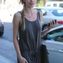 Stephanie Corneliussen out and about