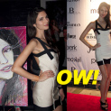 Teresa Moore Looking Beautiful at The Mokai during Art Basel