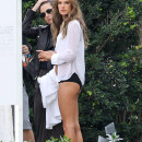 **EXCLUSIVE** Alessandra Ambrosio flaunts her bikini body for a Victoria's Secret photo shoot in Miami