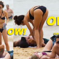 AnnaLynne McCord &Dominic Purcell Hit The Beach In Sydney
