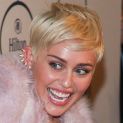Miley Cyrus Took It Easy @ 2014 Clive Davis Pre-Grammy Gala