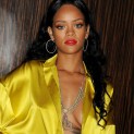 Rihanna Oozes Sex-Appeal @ Clive Davis & Roc Nation Pre-Grammy Parties