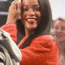 Rihanna arrives at ABC Studios for 'GMA'
