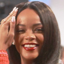 Rihanna arrives at ABC Studios for 'GMA'