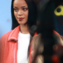 Rihanna arrives at ABC Studios for 'GMA'