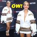 Rita Ora Looked Much Hotter At The Roc Nation Pre-Grammys Brunch