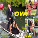 Claudia Romani & Boyfriend Kevin Gleizes Promote Kustom Paddle