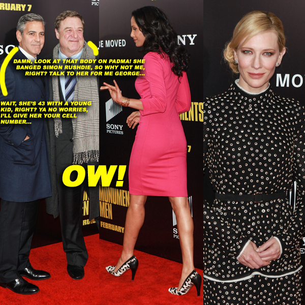 New York Premiere of 'The Monuments Men'