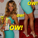 Hannah Ferguson Gets Sexy For Club SI Swimsuit Red Carpet