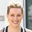 Hilary Duff Gets In A Morning Workout