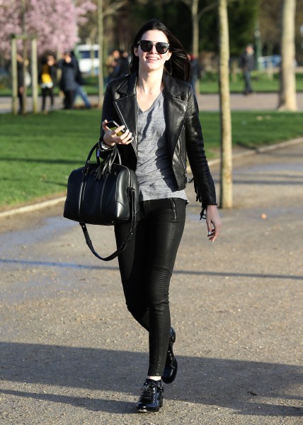 Kendall Jenner Visits The Eiffel Tower