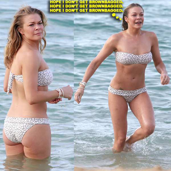 LeAnn Rimes Showing Off Her Bikini Body In Hawaii