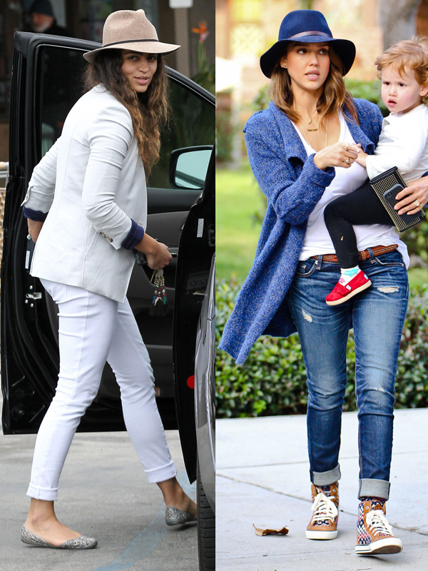 Camila Alves and Jessica Alba