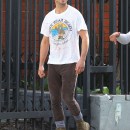 Exclusive... Shia Labeouf Heads To The Gym With A Smile