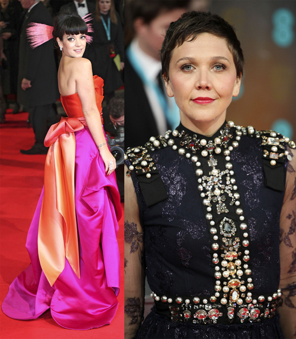 Lily Allen and Maggie Gyllenhaal