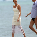 Charlize Theron gets a visit from son Jackson while on a photo shoot in Miami Beach