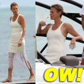 Charlize Theron Beautifully Mixes Business With Pleasure in Miami!