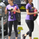 Brenda Song Gets Her Workout In