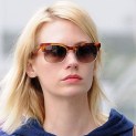 January Jones Shops At Rite Aid