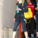 Reese Whiterspoon leaving the gym