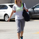 Reese Witherspoon Leaving A Yoga Class