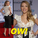 Scarlett Johansson at “Captain America: The Winter Soldier”
